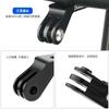 Marco de extensión integrado para coche de carretera, lámpara de bicicleta plegable, soporte colgante para cámara para interfaz de cámara GoPro