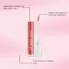 Brillo Labial Zephoco Fine Shimmer (Rojo) Color de Labios Suave Cristalino Ligero y Fluido Brillo de Agua Espejo Lápiz Labial