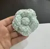 Explosiones 6.8cm de alto gama alta popular pequeña fragancia flor gruesa Nibu forma súper flor camelia joyería corsage con broche