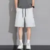Pantalones Cortos Finos de Verano para Hombre con Sensación de Hielo, Pantalones Deportivos de Secado Rápido para Correr, Pantalones Casuales de Cinco Puntos, Pantalones de Longitud Media Versátiles y Modernos