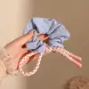 Goma para el pelo azul para mujer, tamaño grande, alta elasticidad, nuevo y elegante accesorio para el pelo de alta gama 2025