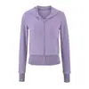 Conjunto Esportivo Casual de Garota Quente Outono com Capuz Zíper Slim Jaqueta Moletom Curta Calça Jogger de Cintura Alta Reta para Mulheres