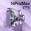 Aplicável iPhone15 Lens Film 13ProMax Câmera Traseira Anel de Metal Apple 14plus Hawk Eye adesivo de proteção
