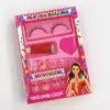 Parches para Uñas Cortas Infantiles Hechos a Mano DIY Parches para Uñas Portátiles Desmontables Set de Parches de Uñas Artísticas Venta al por Mayor