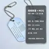 Placas de Identificación para Perros Grabadas con Láser Oxidado, Placas Metálicas para Mascotas, Placas de Identificación para Gatos y Perros, Fuente de Fábrica para Grabado de Logos