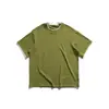 Rumei Marca de Moda Retro Americana Camiseta de Manga Corta Spliced Falsa de Dos Piezas para Hombre Verano Holgada Versátil Informal para Pareja Manga Media