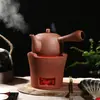 Estufa de Carbón Estufa de Carbón Estufa de Arcilla Roja Estufa Pequeña Estufa Carbón de Oliva Carbón Tetera Kung Fu Hervidor de Agua para el Hogar Estufa para Té
