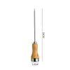 Cincel para Hielo de Cono de Bartender, Pinchador de Hielo, Rompehielos, Cuchillo para Hielo, Cono de Hielo, Taladro para Hielo, Cincel para Hielo, Herramienta Rompehielos para Barra de Hielo Raspado