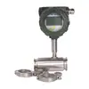 Medidor de flujo de turbina líquida LWGY roscado líquido diésel gasolina metanol sensor de flujo de pantalla digital