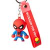 Animación Creativa Venganza Alianza Spider-Man Capitán América Lindo Dibujo Animado Colgante de Bolsa Llavero de Coche