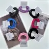 Cuerda para el pelo de cinco piezas sin costuras de alta elasticidad, banda para el pelo que no daña el pelo, nueva banda de goma de nailon coreana, venta directa al por mayor de fábrica