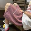 Shorts Masculinos de Verão de Seda Gelo Shorts Cargo Finos Estilo Hong Kong Calças Cinco Pontos Modernos Versátil Casual Shorts Masculinos