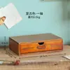Elevador de Monitor tipo Cajón Madera Retro Escritorio Multifuncional Computadora Completa HN37ZZ1 Gabinete de Oficina