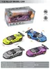 1:Coche de Carreras de Aleación a Escala 32 con Mecanismo de Retracción para Niños, Coche de Juguete con Puertas Abatibles para Niños, Modelo de Coche de Carreras