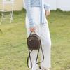 Mochila escolar clássica impressa 2023, mochila personalizada de nicho estilo coreano, mochila de duas peças no atacado internacional