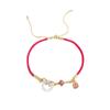Pulsera de Cuerda Roja Ping An Hebilla Fu Marca Mujeres 2022 Año Nuevo Año del Tigre Pulsera Año de la Vida Regalo de Año Nuevo Pulsera Auspiciosa