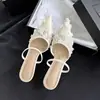 Zapatos de tacón alto de malla transpirable de estilo francés únicos para mujer, nuevo modelo de primavera 2026, estilo de hada, sandalias cerradas para mujer, elegantes y versátiles