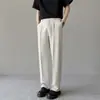 Pantalones de vestir fluidos, nuevo estilo para hombre, colección otoño 2026, pantalones casuales y aptos para el trabajo para hombre, estilo clásico y sofisticado, pantalones largos resistentes a las arrugas