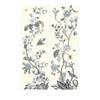 Azulejos de Panel de Pared Vintage Estilo Francés 400x1200 para Baño Pasillo Pared Inferior Azulejos Zoclo Negro Azulejos Decorativos de Media Pared