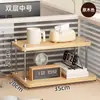Aparador, escritorio, organizador de estación de trabajo, portavasos, sala de estar, mostrador de barra de agua, estante de almacenamiento multicapa para tazas y bolsitas de té
