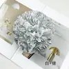 Crisantemo Esférico Grande Simulado DIY Suministros para el Día de Muertos Flores Falsas Crisantemo de Dos Colores Materiales de Decoración para Escenas Conmemorativas Adornos