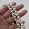 Perlas de Agua Dulce Naturales Sueltas de 9-10mm, Superficie Casi Redonda, Ligeramente Imperfectas, Perla de Zhuji, Zhejiang, Accesorios para Bricolaje