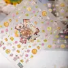 Año Nuevo Lunar Gato Reunión Cena Uñas Arte Foto Grande Pegatina Lindo Dibujo Animado 6D Relieve Tridimensional Teléfono Móvil Pegatina