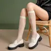Medias de Seda Blancas para Mujer, Anti-enganches, Medias Largas hasta Media Pantorrilla, Calcetines Finos Color Piel para Pantorrilla, Calcetines Cortos, Calcetines Invisibles de Primavera y Verano