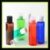 Botellas para Salón de Belleza 100ml Tapa Qiuqiu Botella de Plástico Hombro Plano Botella PET Botella para Loción Botella de Repuesto para Hotel