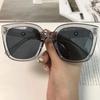 Gafas de sol de marca de moda estilo K, co-branded, para caras grandes, gafas con efecto adelgazante para mujer, protección UV, nuevas y populares en Ins 2025