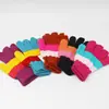 Guantes de manopla de invierno para mujer al por mayor Regalo de punto gruesos Moda Rayados Estudiante Exterior Cálidos Guantes Mágicos