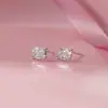 Pendientes de Plata de Ley S925 Nalan con Incrustaciones de Diamantes Gatito Exquisitos Simples Estilo Ins Diseño de Sentido de Nicho Pendientes M08507