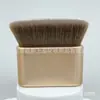Brocha para Base Facial Mysp Custom con Forma de Ola, Pelo de Fibra Suave, Amigable con la Piel, Herramienta de Maquillaje Individual para Principiantes