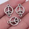 18x12mm 1.2g Multicolor Venta Caliente Transfronteriza Accesorios DIY Conector de Paz