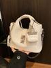 Bolsos de Mano Pequeños de Moda para Mujer 2025 Nuevo Verano Bolso Cruzado Versátil Super Popular Bolso Tote Tipo Cubo