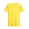 Playera de Algodón Puro Ropa de Trabajo Personalizada Estampada con Logo Imagen Fiesta Ropa de Clase Cuello Redondo Manga Corta Ropa de Trabajo DIY Publicidad Camisa Cultural