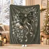 Manta de flanela transfronteiriça, um presente de Natal, adequada para sofás, escritórios e casas, e pode ser usada o ano todo como uma manta de cochilo.