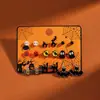 Venta Caliente Transfronteriza Europea y Americana Combinación de Pendientes de Halloween Dibujos Animados Divertidos Cabeza de Calabaza Fantasma Murciélago Elemento Set de Pendientes