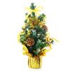 Kuhiro Mini Árbol de Navidad Decoración de Escritorio Ventana Decoración Tamaño Pequeño Árbol de Navidad de Papel Atmósfera Festiva Accesorios de Fotografía