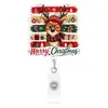 Lanyard retráctil personalizado de Navidad divertido Hebilla de fácil extracción Fábrica de comercio exterior con 20 años de profunda experiencia en la industria Se puede personalizar a partir de dibujos Se aceptan pedidos urgentes