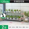 Suporte de Flores com Rodas de Aço Inoxidável 304 Multicamadas para Casa Interno/Externo Escada de Flores Posicionamento em Degraus Anti-corrosão Passo a Passo