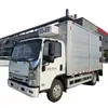 Vehículo de Transporte de Ganado y Aves Marca Azul, Vehículo de Transporte de Cerdos de Aleación de Aluminio Completa, Venta Directa de Fábrica Vehículo de Transporte de Ganado Vacuno y Ovino, Vehículo de Transporte de Pollos