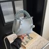 Bolso de mujer, novedad de verano 2024, moderno, versátil, pequeño, súper popular, bolso de hombro, bolso bandolera tipo cubo, moderno y popular.