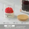 Regalo de Fragancia de Alta Gama para el Día de San Valentín, Taza de Vela Aromática Floral Atmosférica, Adorno de Vela Aromática Decorativo para el Hogar