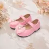 Zapatos ligeros antiabrasión para niñas, adecuados para fiestas, sesiones de fotos y uso escolar, zapatos de malla multicolor con lazo para niñas