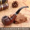 Fábrica Original Esculpida Resina Baquelite Cachimbo Filtro Lavável Curvo Masculino Portátil Martelo Cachimbo