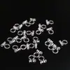 Clip Transparente en Forma de U Invisible Ganchos para Orejas de Plástico PC Accesorios para Joyería DIY Pendientes Broches para Pendientes de Joyería al por Mayor