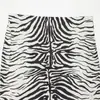 AliExpress Transfronteiriço 2026 Novidades de Primavera Roupas Femininas Retrô Americano Estampa de Zebra Cintura Baixa Saia Estilo Garota Spicy