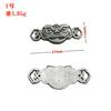Tiantie color que conserva diamante mortero de diamante accesorios de campana de diamante DIY Xizang cuentas de Buda pulsera collar accesorios de nube trasera joyería al por mayor