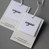 Tags de Papel Especial Personalizadas de Alta Qualidade, Papel de Seda com Padrão, Tags Penduráveis para Homens e Mulheres, Design com Hot Stamping, Fabricante Atacado Etiquetas de Vestuário